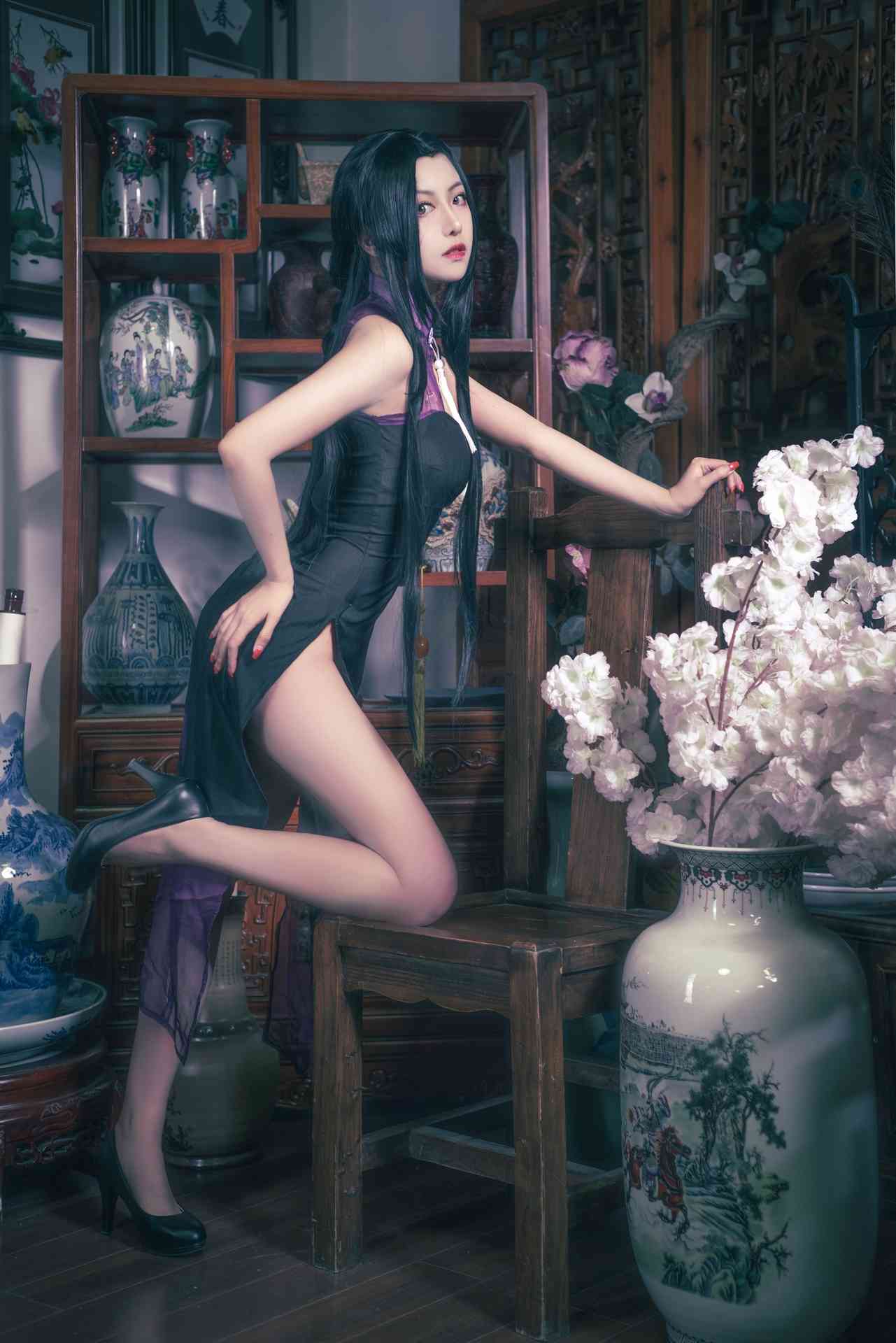 NO.039Shika小鹿鹿万花旗袍【6P】-可宝主